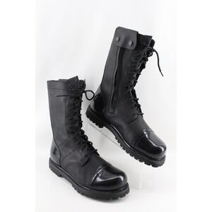 BATES 11" PARATROOPER SIDE ZIP MENS BLACK TACTICAL COMBAT BOOTS E02184 11.5 M